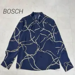 BOSCH★美品★チェーンベルトプリントブラウス