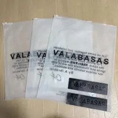 VALABASAS 袋3枚＆ステッカー2枚セット バラバサス