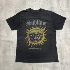 XL サブライム バンドTシャツ 太陽ロゴ ボックスシルエット フェード