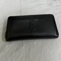 Yves Saint Laurent 長財布　カサンドラ　ラウンドファスナー