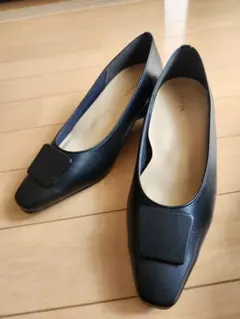 美品 ベネビス パンプス 22.5cm ブラック 日本製