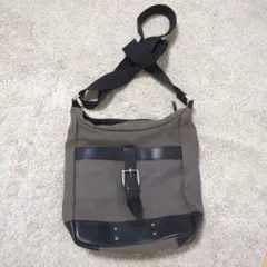 BURBERRY BLACK LABEL ショルダーバッグ グレー