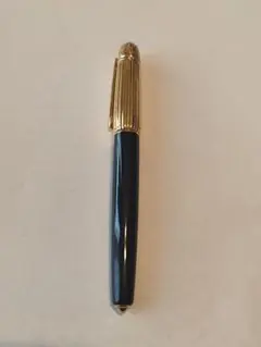 レア 美品】モンブラン 万年筆 14144 ソリテール ドゥエ ゴールド
