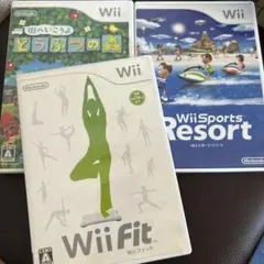 Wiiソフト 3本セット