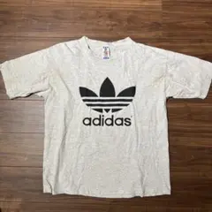 adidas originalsグレー Tシャツ　90s
