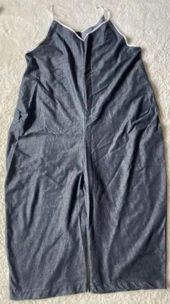 デニム　サロペット　オーバーオール　インディゴ　ブルー　オールインワン