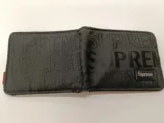 Supreme ブラック 二つ折り財布のサムネイル