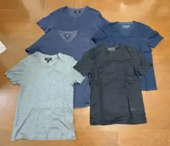 BANANA REPUBLIC VネックＴシャツ　5枚