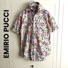 EMIRIO PUCCI エミリオプッチ 花柄 コットン 半袖シャツのサムネイル