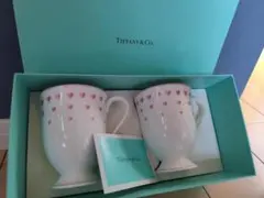 Tiffany & Co. ハート柄 マグカップ ペアセット - メルカリ