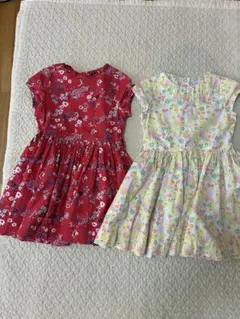 PETIT BATEAU ワンピース 2枚セット 104cmのサムネイル