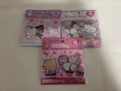 ハローキティ　クリスタルシール　3個セット
