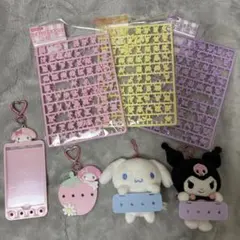 サンリオ　まいぱちるん　シナモン　クロミ　マイメロ