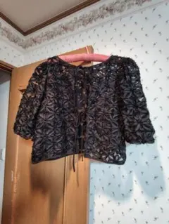 ♡Tip Topで購入したレースボレロ・ブラック♡のサムネイル