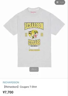 Richardson Cougars T-Shirt グレー Mサイズのサムネイル