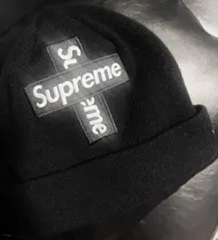 Supreme New Era Cross Box Logo Beanie