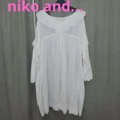 ☆niko and…☆2wayフリルチュニックシャツ