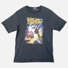 GU×バックトゥーザフューチャー Tシャツ ブラックMサイズ