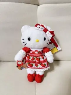 新品　ハローキティ展限定　いちごドレスキティ