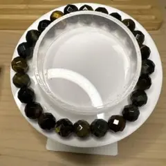 多面切割虎眼石　能量石