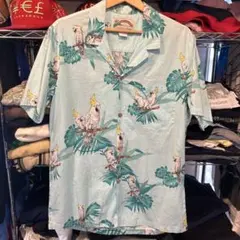 90's Paradise Found アロハ　オウム柄 ハワイ製 USA製のサムネイル