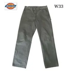 Dickies ディッキーズ ワークパンツ ペインターパンツ　W33 グリーン