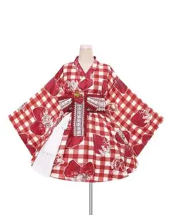 ToAlice いちご姫 浴衣5点セット 赤いセット