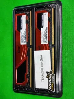 TEAMELITE DDR4 2666MHz 16GB (8GBx2枚)メモリー - メルカリ