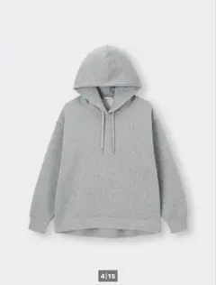 GU ヘビーウェイトスウェットオーバーサイズパーカー