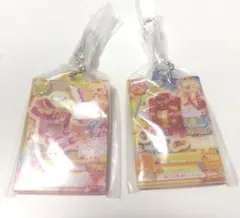 アイカツ ガチャガチャ アクリルチャーム いちご&みくる　2点セット