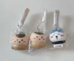 ちいかわ寿司 フィギュアキーホルダー くりまんじゅう ハチワレ