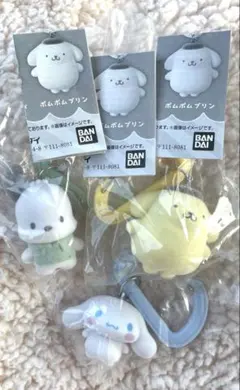 サンリオ カラフルカラビナマスコットチャーム コンプリートセット　シナモンプリン