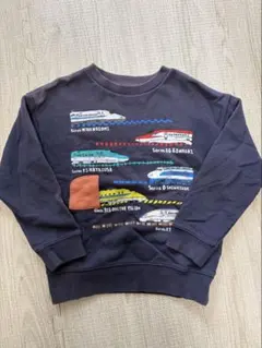 BEAMS mini 新幹線 トレーナー 120cm