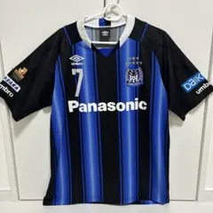 新品タグ付・直筆サイン】ガンバ大阪 宮本恒靖 コンフィットシャツ L