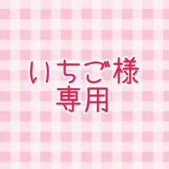 いちご様専用ページ