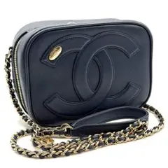 CHANEL シャネル デカココ ショルダーバッグ ラウンド マトラッセ カメラのサムネイル