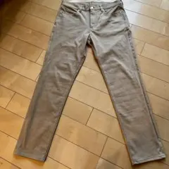 ［未使用］THE SHOP TK プレミアムスキニーパンツ チノパン ベージュのサムネイル
