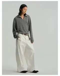 最終値下！ zara soshiotsuki ヘンリーネックワッフルTシャツ - メルカリ