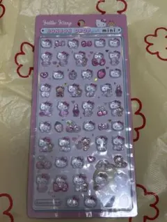 ボンボンドロップ シールサンリオミニ　ピンク　ハローキティ