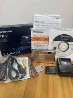 【美品】Panasonic LUMIX DMC-FP7 ゴールド動作品 Panasonic LUMIX DMC-FP7 ゴールド 一部動作確認済み - メルカリ