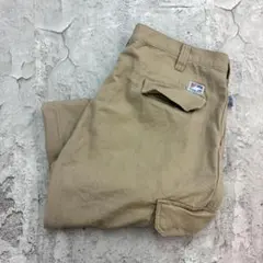 USA製　TYNDALE　カーゴパンツ　W38 L30　ベージュ　古着