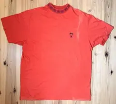 80s OLD STUSSY JACQUARD MOCK NECK
