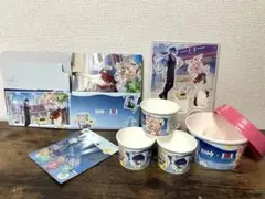 原神　サーティワン　コラボ　アクスタ　キーホルダー　カップ　セット