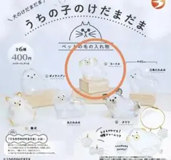 うちの子のけだまだま　プードル　カプセルトイ
