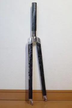 ★CAAD8 カーボンフロントフォーク ヘッドパーツ付② ☆cannondale CAAD8 カーボンフロントフォーク ヘッドパーツ付②