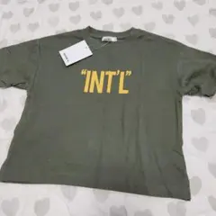 新品タグ付きpairmanonペアマノンプレミアムコットン半袖ロゴTシャツ110