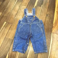 【ミキハウス】デニムオーバオール　70㎝