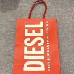 DIESEL 赤 ショッパー