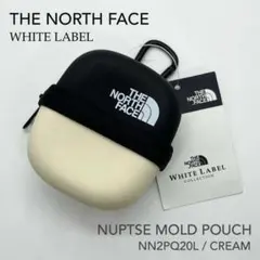 【韓国限定】クリーム ノースフェイス ヌプシ モールド ポーチ