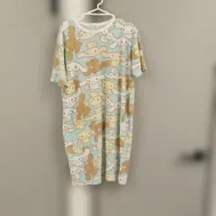 サンリオ　シナモロール　ロングワンピース
